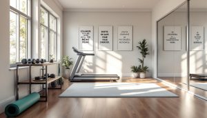 découvrez nos conseils et astuces pour aménager et décorer votre salle de sport à la maison. transformez votre espace en un lieu motivant et inspirant pour vos entraînements avec des idées pratiques et des solutions décoratives adaptées à tous les budgets.