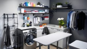 découvrez des conseils pratiques et ingénieux pour aménager une buanderie fonctionnelle. optimisez l'espace, choisissez des rangements adaptés et transformez cette pièce en un lieu à la fois pratique et agréable. suivez notre guide pour un aménagement réussi et harmonieux.