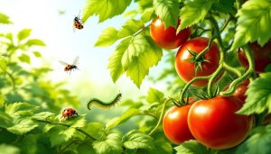 découvrez les méthodes de lutte biologique contre la noctuelle de la tomate, un ravageur redoutable pour vos cultures. apprenez à protéger vos plants de tomate de manière écologique et efficace grâce à des stratégies naturelles.