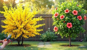 découvrez nos conseils pratiques pour tailler efficacement le forsythia et l'hibiscus. apprenez les techniques de taille adaptées à chaque plante pour favoriser leur floraison et maintenir un jardin éclatant tout au long de l'année.
